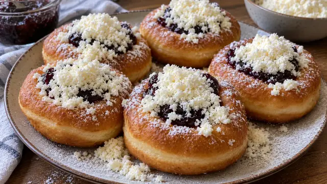 Tradičné české vdolky (bavorské dolky)