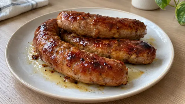 Tradičná domáca bravčová klobása na pečenie