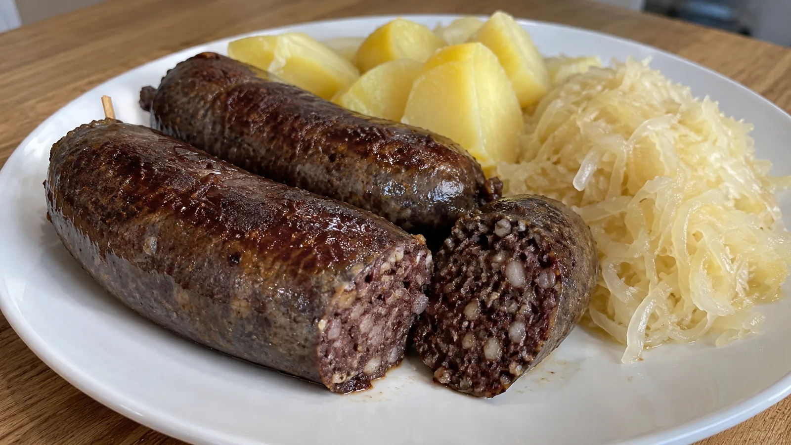 Tradičné domáce jaternice (krvavničky)