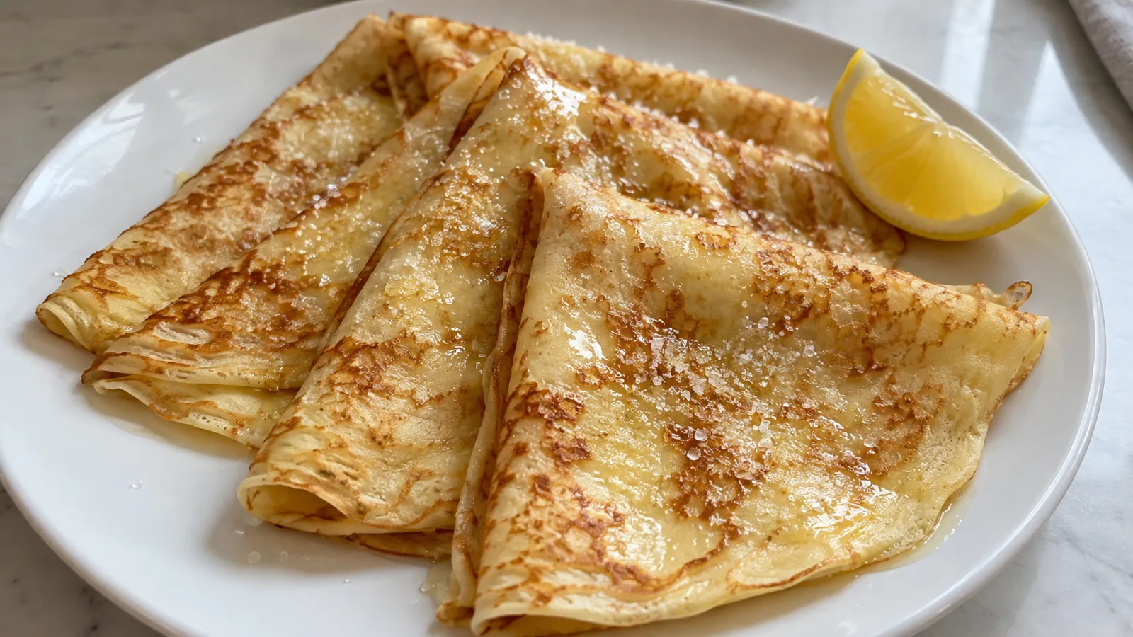 Pravé tenké francúzske palacinky (Crêpes)