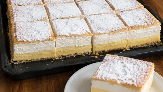 Pravý francúzsky krémeš z lístkového cesta