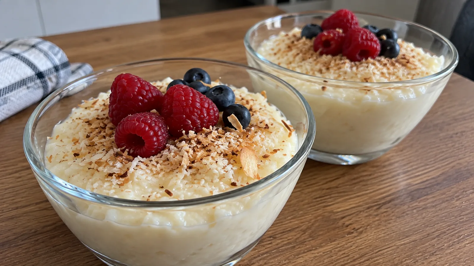 Domáci kokosový puding bez prášku