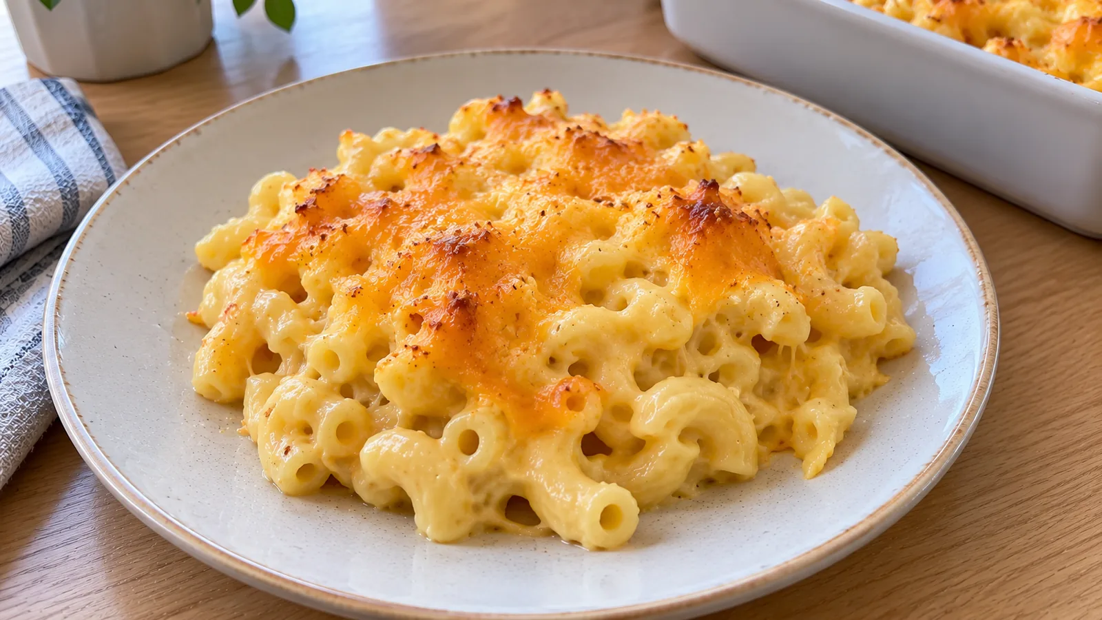 Americké Mac and Cheese (Syrové makaróny)