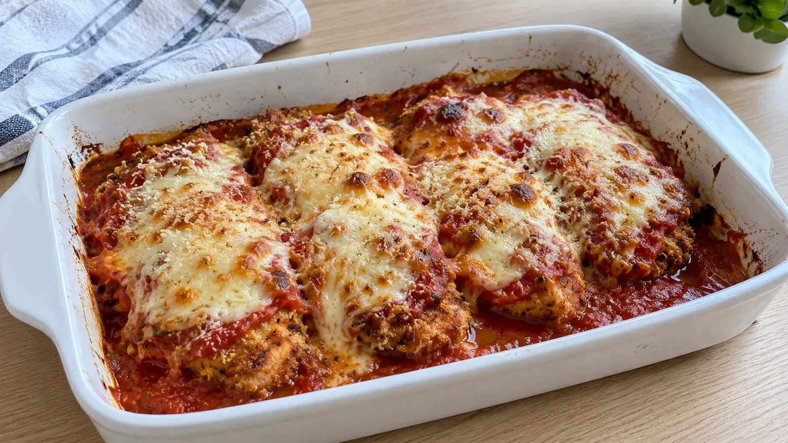 Zapekané parmezánové kura (Chicken Parmesan)