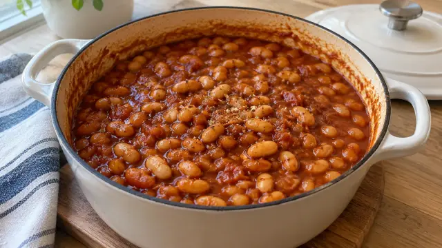 Pečená biela fazuľa v paradajkovej omáčke - Baked Beans