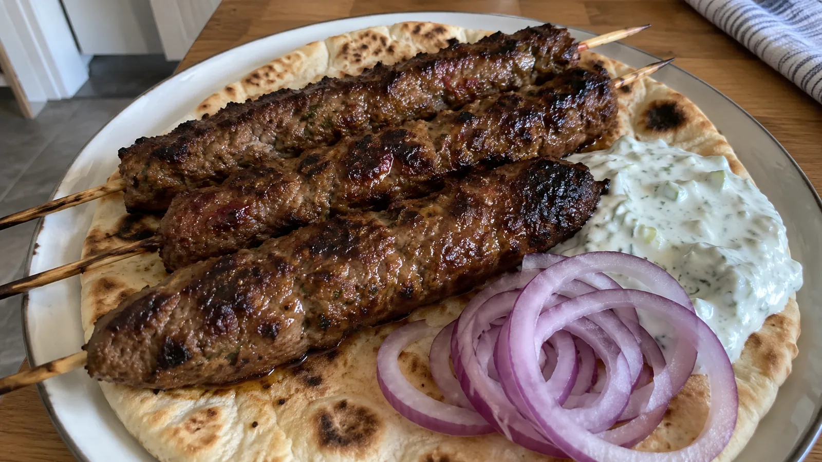 Balkánske špízy z mletého mäsa (Kofta / Kebapče)