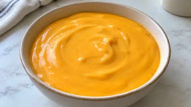 Pravá teplá syrová omáčka (Nielen) na nachos