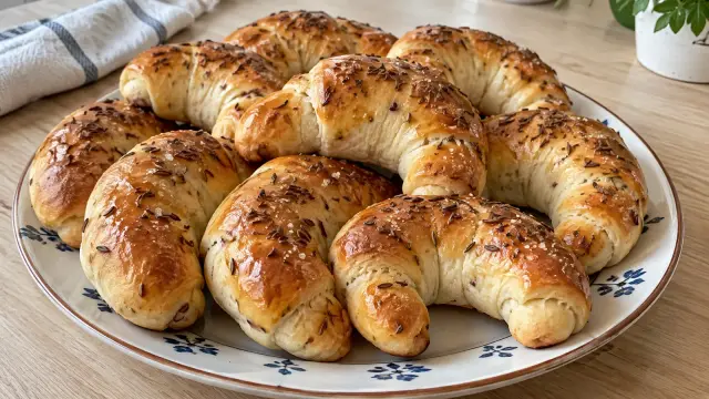 Tradičné domáce oškvarkové rožky