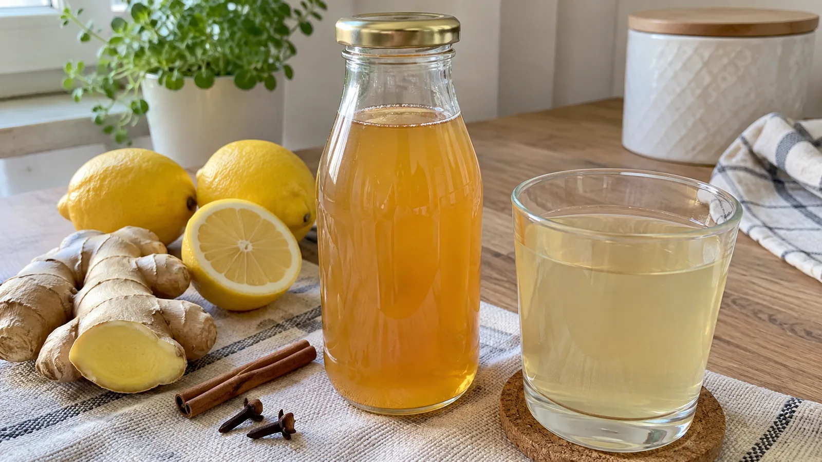 Silný domáci zázvorový sirup na imunitu