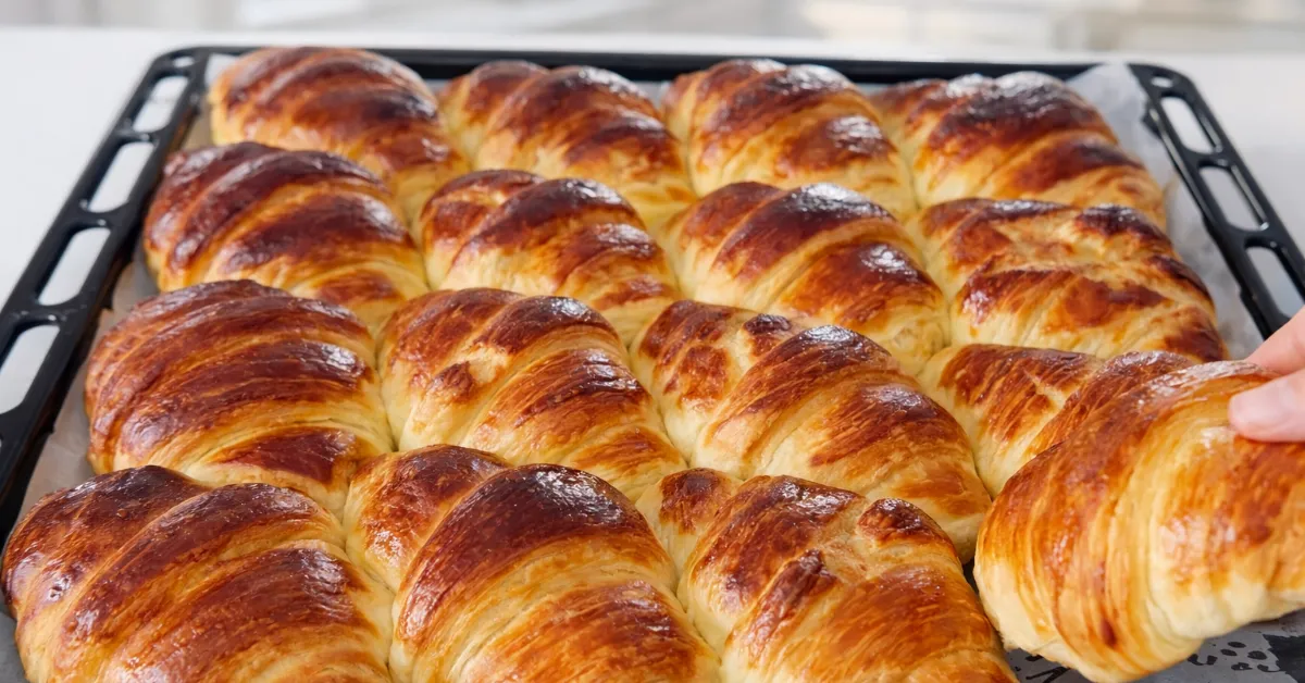 Domáce maslové croissanty: Upečiete ich bez námahy