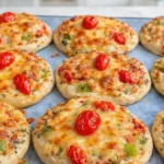 Mäkké bylinkové mini pizze