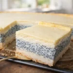 Makovo-tvarohový cheesecake na plechu