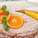 Mandarínkový koláč s kokosom