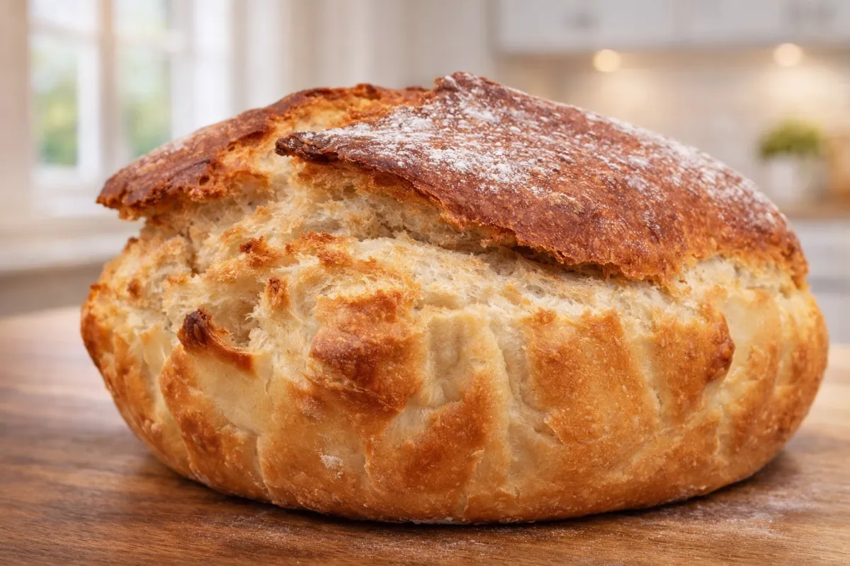 Najjednoduchší domáci chlieb: Výsledok ako z pekárne