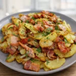 Opekané zemiaky so slaninou