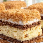 Strúhaný kakaový koláč