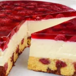 Torta s višňami a želé