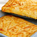 Zemiaková placka plnená cícerovou tahini zmesou