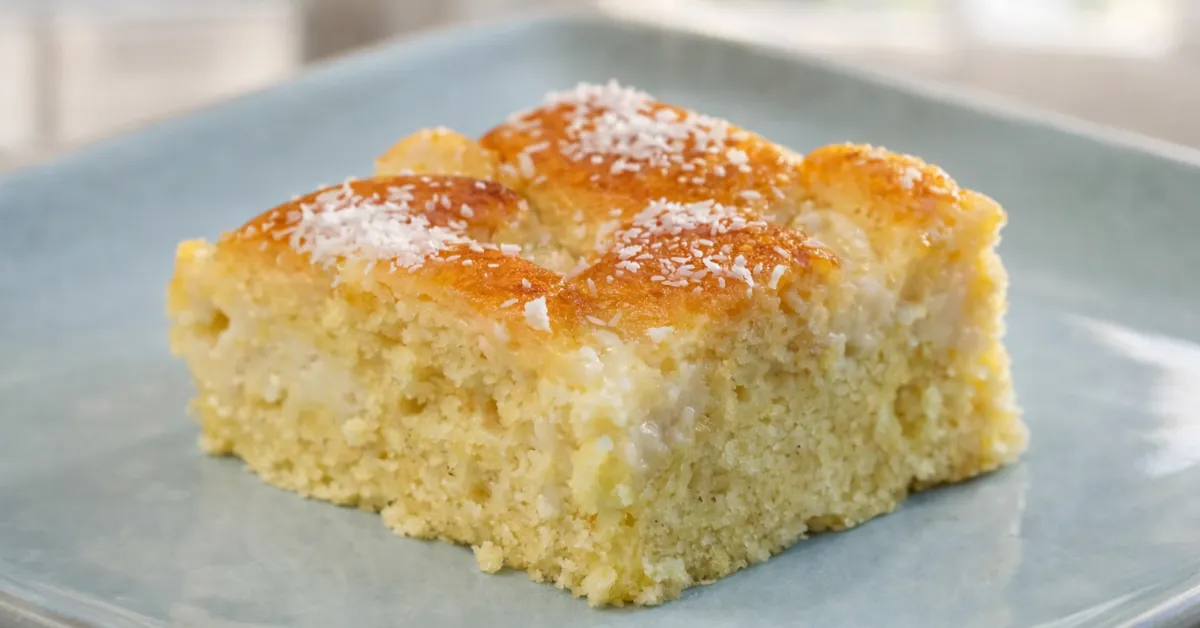 Šťavnatý kokosový koláč: Vyzerá luxusne, no zvládne ho každý