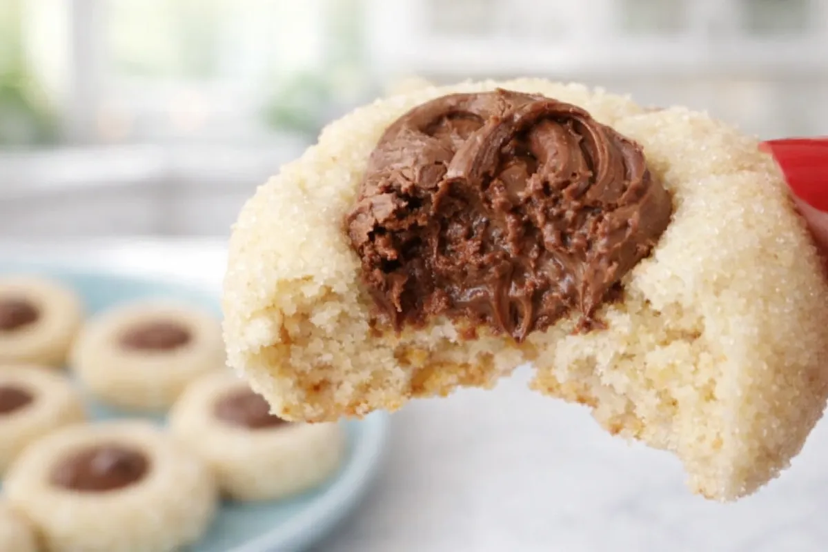 Jemné sušienky s čokoládovo-orieškovou plnkou (Bez vajec)